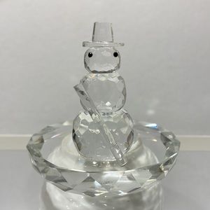 Snowman Votive Tealight Candle Holder